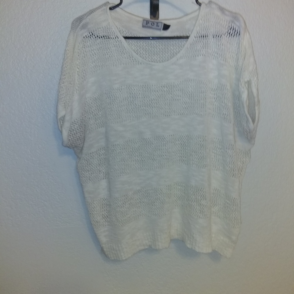 Off-White Knit Top - Picture 1 of 3
